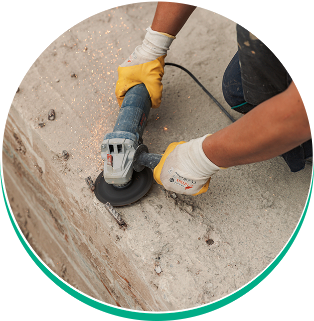 Light Concrete Grinding