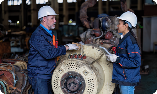Industrial Team Work